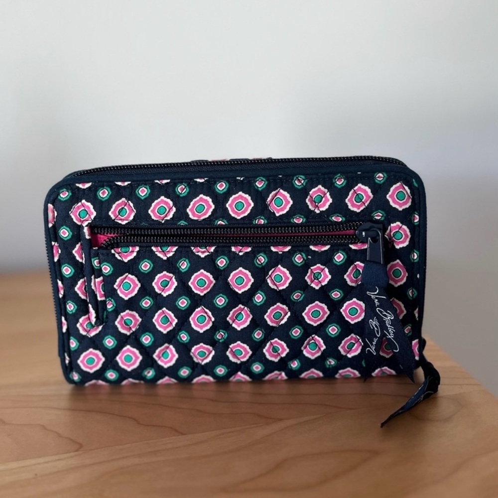 NWOT Vera Bradley Turnlock Wallet • Petal Dots - Picture 7 of 10